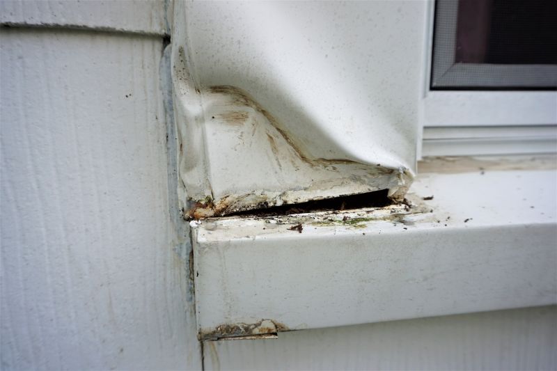 Damaged Exterior Trim